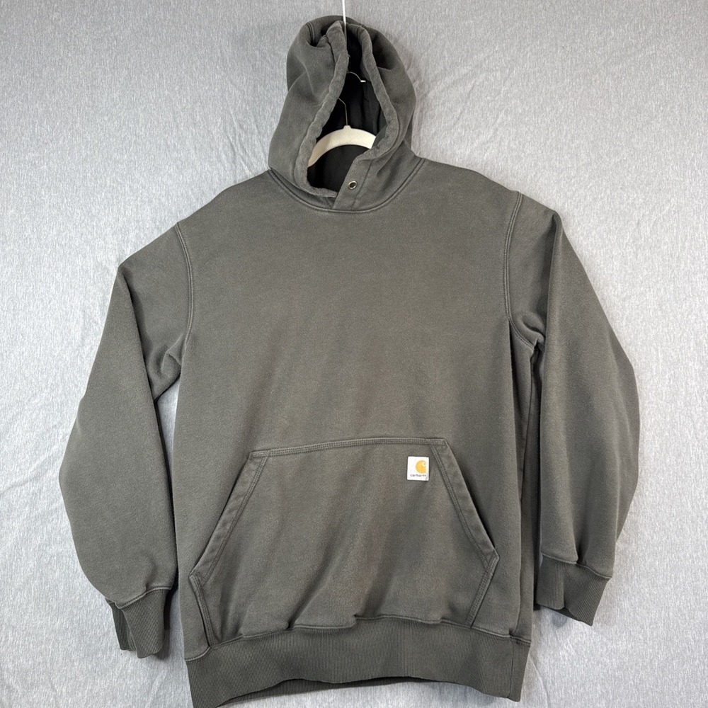 Carhartt Rain Defender Hoodie Men's Medium Green Pullover Heavyweight Streetwear